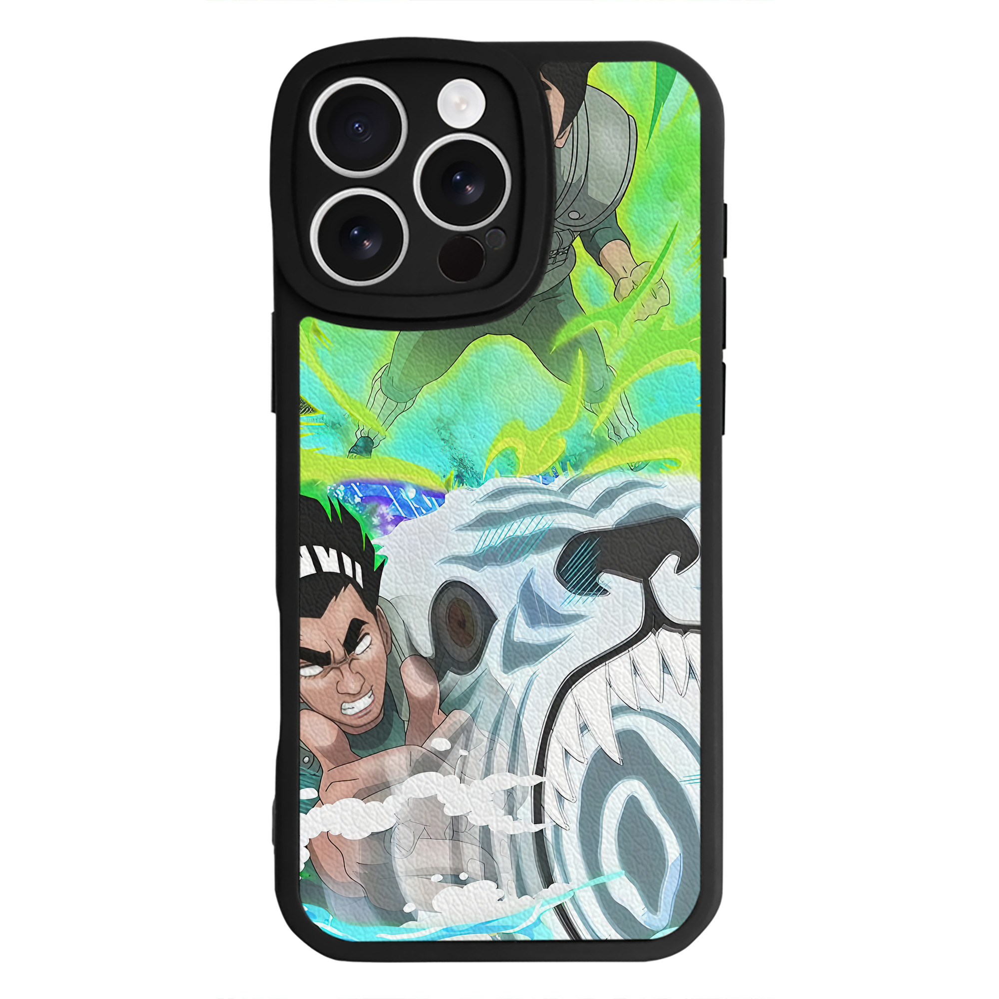 （画像用） NARUTO -ナルト- NARUTO -ナルト- 疾風伝 【iPhone 16シリーズ対応】シリコンスマホケース（レザー調） 材質：シリコン